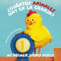 Mi Primer Libro Puzle: ¿Cuántos Animales Hay En La Granja?