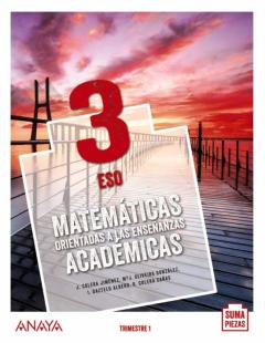 Matemáticas Orientadas A Las Enseñanzas Académicas 3º Eso Trimestres. Suma Piezas (Andalucía)
